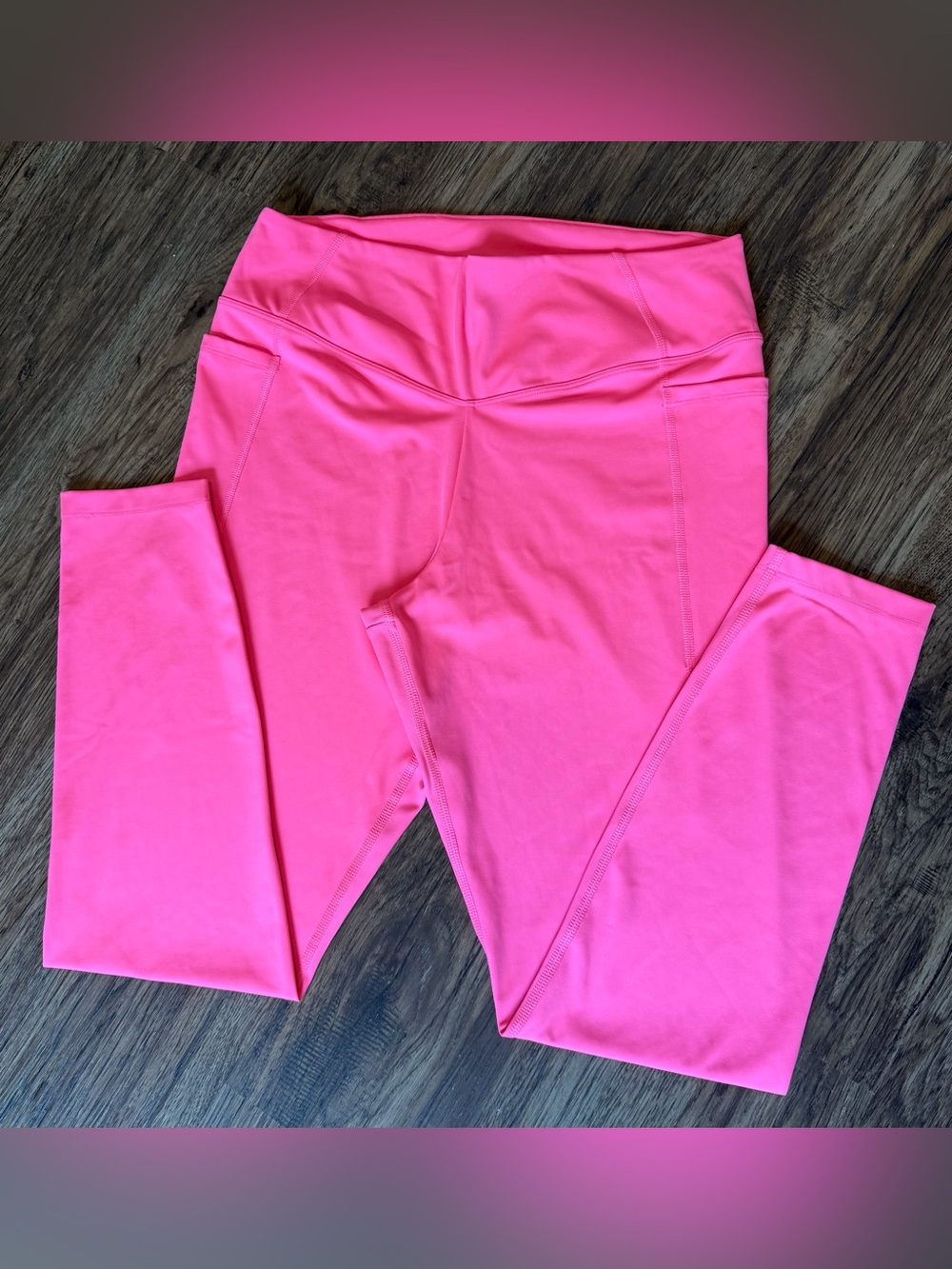 PINK Victoria’s Secret Neon Pink Women's Active Leggings XL